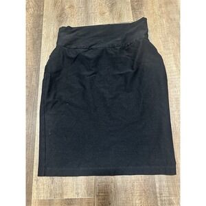 Eileen Fisher Black Viscose Pencil Skirt XS